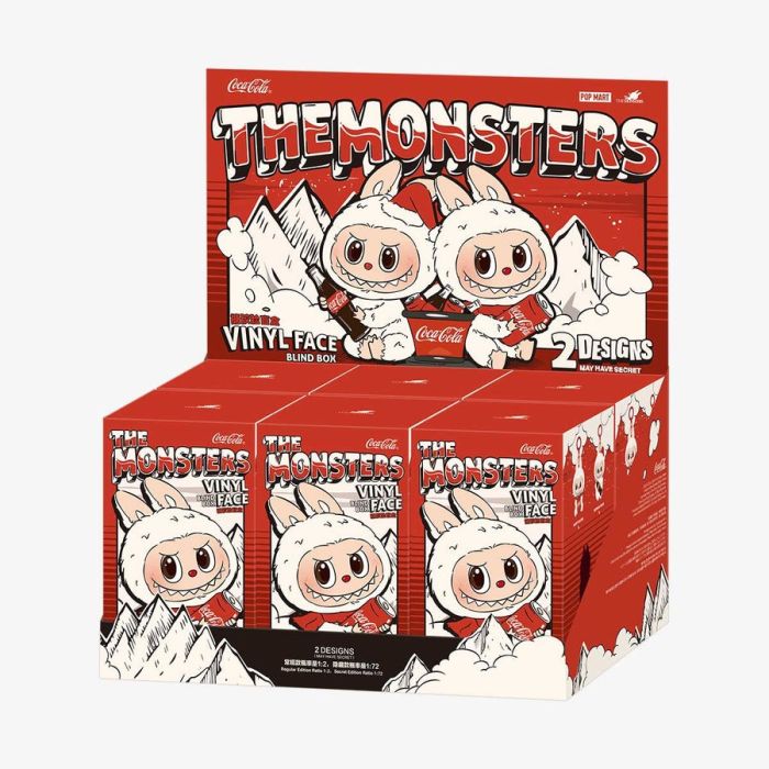 The Monsters - COCA-COLA SERIES-Vinyl Face Blind Box Whole Set